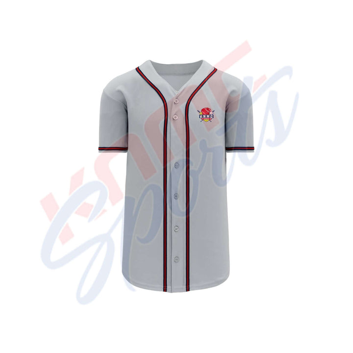 Baseball Full Button Jersey-BBJ-1001 - knmcsports